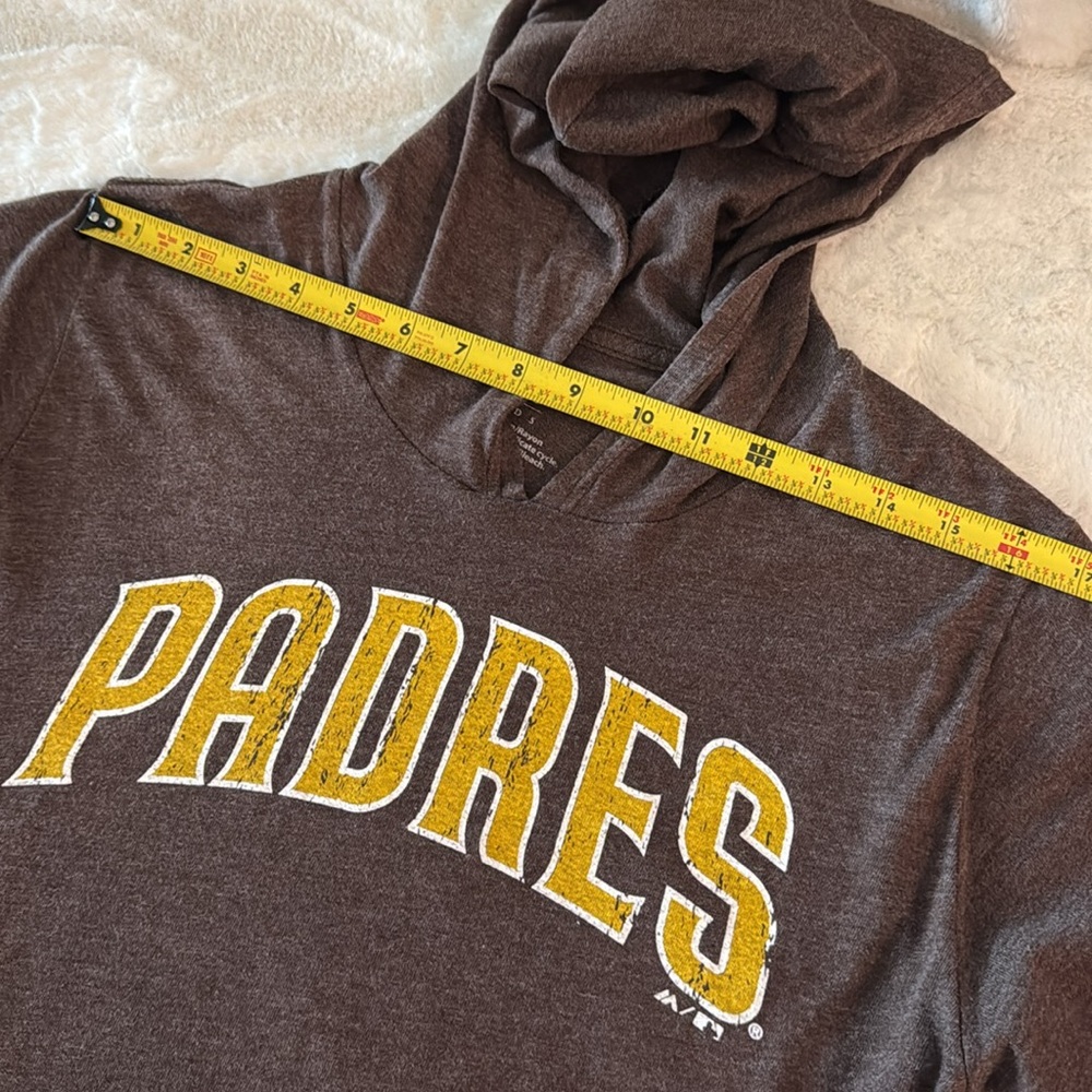Majestic Threads San Diego Padres Fernando Tatis Jr. Brown T-shirt Mini Dress - Picture 9 of 13
